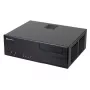 Caixa de PC SILVERSTONE Grandia GD05 HTPC preta – Mini‑ITX/DTX/Micro‑ATX, 2×3,5 polegadas + 2×2,5 polegadas, 1×5,25 polegadas, 3 ventoinhas laterais de 120 mm, USB 3.0