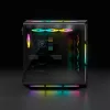 Caixa de PC Mid-Tower ATX CORSAIR – iCUE 5000T – Vidro temperado RGB – Preto