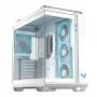 Caixa de PC ASUS TUF GAMING GT502 Horizon TG ARGB Branco — Midi Tower, ATX, vidro temperado, 4×3,5 polegadas baías, GPU máx. 400 mm