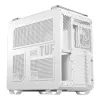 Caixa de PC ASUS TUF GAMING GT502 Horizon TG ARGB Branco — Midi Tower, ATX, vidro temperado, 4×3,5 polegadas baías, GPU máx. 400 mm