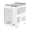Caixa de PC ASUS TUF GAMING GT502 Horizon TG ARGB Branco — Midi Tower, ATX, vidro temperado, 4×3,5 polegadas baías, GPU máx. 400 mm