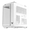 Caixa de PC ASUS TUF GAMING GT502 Horizon TG ARGB Branco — Midi Tower, ATX, vidro temperado, 4×3,5 polegadas baías, GPU máx. 400 mm