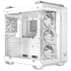 Caixa de PC ASUS TUF GAMING GT502 Horizon TG ARGB Branco — Midi Tower, ATX, vidro temperado, 4×3,5 polegadas baías, GPU máx. 400 mm