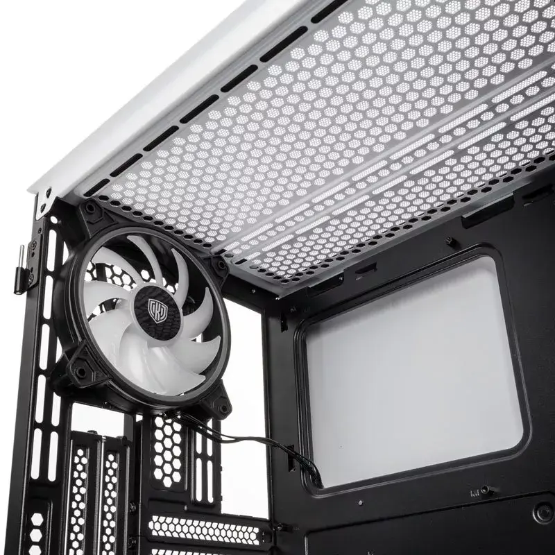 Kolink Citadel Mesh RGB Micro Tower branco