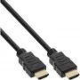 Cabo HDMI High Speed com Ethernet InLine Premium 4K2K macho / macho preto 1m