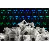 Glorious Gaming Gateron interruptores pretos - lineares silenciosos, preto, 120 unidades, Gateron, Glorious PC Gaming Race GMMK, China