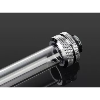 Tubo para refrigeração líquida de computador BitsPower BP-NCPLT14-L1000 — PETG, 1,4 cm de diâmetro, 100 cm de comprimento, transparente