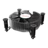 Akasa AK-CC6602HP01 cooler de CPU de perfil baixo, Intel LGA1700, 30 mm de altura, alumínio, preto