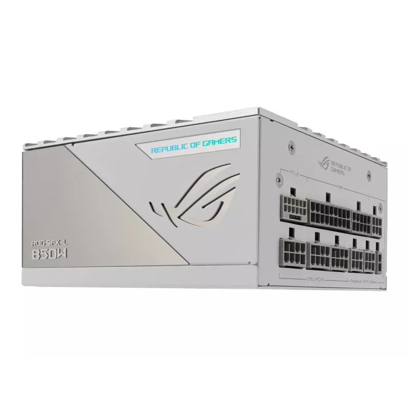 Fonte de alimentação ASUS ROG Loki SFX-L 850W Platinum White 24-Pin ATX
