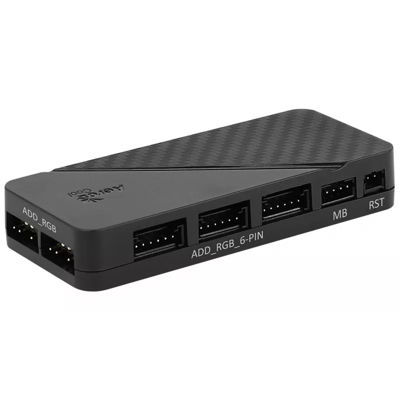 Aerocool Saturn 12F Pro ARGB ventoinhas de caixa, pack de 3 com controlador, 120 mm