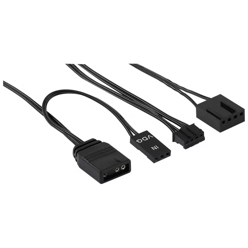Aerocool Saturn 12F Pro ARGB ventoinhas de caixa, pack de 3 com controlador, 120 mm