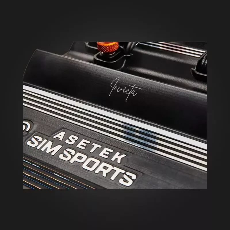 Asetek SimSports Invicta conjunto de pedais de acelerador e travão para sim racing 40-010-0000001