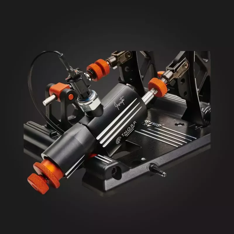 Asetek SimSports Invicta conjunto de pedais de acelerador e travão para sim racing 40-010-0000001