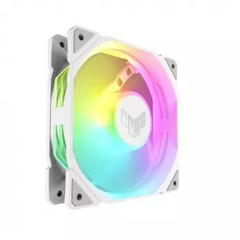 Arrefecedor de ar para caixa de computador ASUS TUF GAMING TR120 ARGB 1 pack branco 12 cm