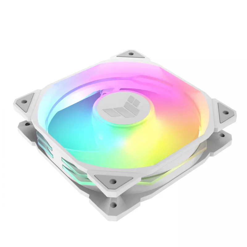 Arrefecedor de ar para caixa de computador ASUS TUF GAMING TR120 ARGB 1 pack branco 12 cm