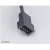 Cabo de extensão para ventoinha Akasa AK-CBFA01-KT04 pack de 4, PWM, conector de 4 pinos, cabos de extensão