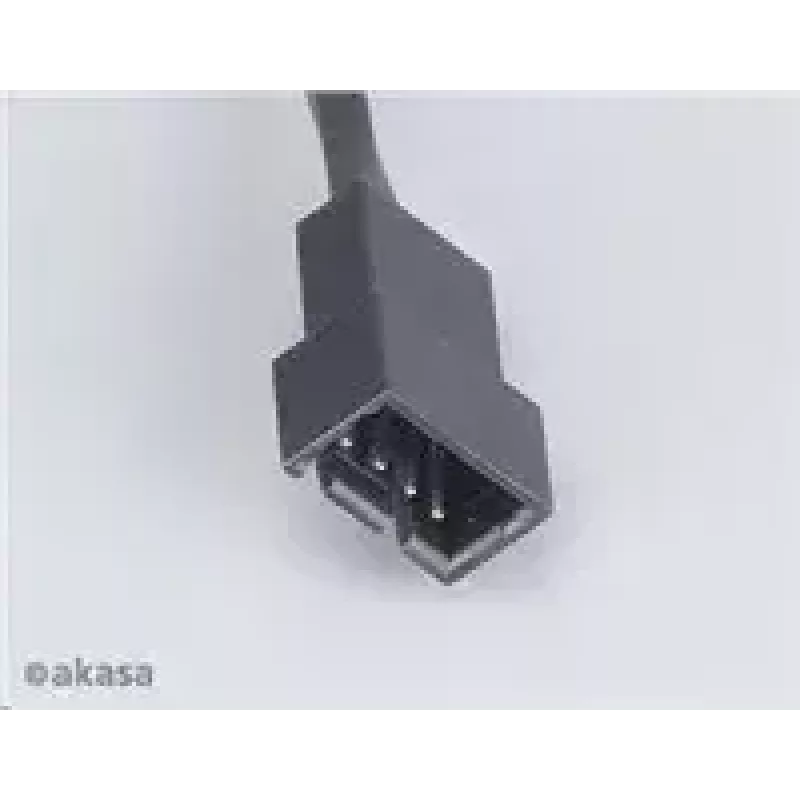 Cabo de extensão para ventoinha Akasa AK-CBFA01-KT04 pack de 4, PWM, conector de 4 pinos, cabos de extensão
