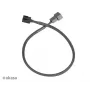 Cabo de extensão para ventoinha Akasa AK-CBFA01-KT04 pack de 4, PWM, conector de 4 pinos, cabos de extensão