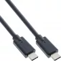 Cabo USB 3.2 Gen.2x2 InLine 35701A 1m USB-C macho/macho preto