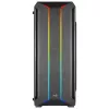 Aerocool SKYLINEV2BK Caixa PC ATX painel frontal duplo LED ARGB, ventoinha ARGB 12cm Preto