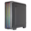 Aerocool SKYLINEV2BK Caixa PC ATX painel frontal duplo LED ARGB, ventoinha ARGB 12cm Preto
