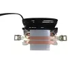 AEROCOOL VERKHO2 Dissipador CPU com ventoinha de 90 mm, rolamento hidráulico, 800–2000 RPM, 110 W TDP, suporte multi-socket