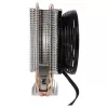 AEROCOOL VERKHO2 Dissipador CPU com ventoinha de 90 mm, rolamento hidráulico, 800–2000 RPM, 110 W TDP, suporte multi-socket