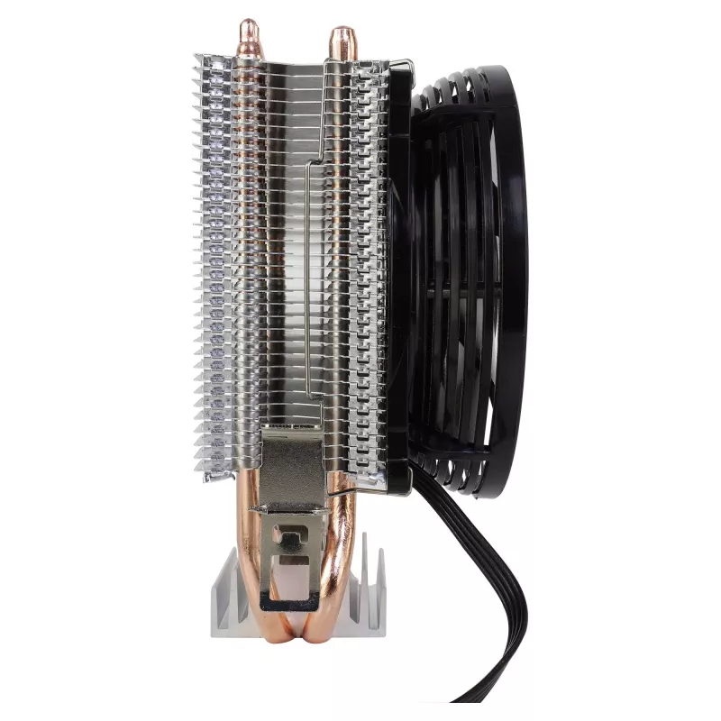AEROCOOL VERKHO2 Dissipador CPU com ventoinha de 90 mm, rolamento hidráulico, 800–2000 RPM, 110 W TDP, suporte multi-socket