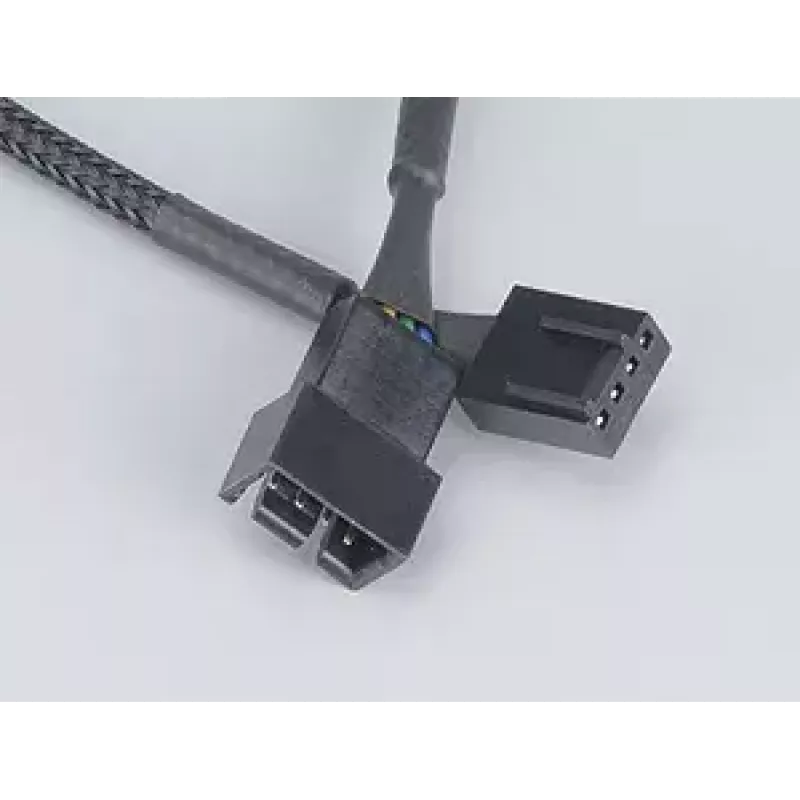 Cabo 4-Pin-PWM e ventoinha 3-Pin Akasa AK-CBFA01-30