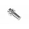Conector de tubo Alphacool 13882 Latão Cromado
