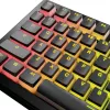 Glorious GPBT Aura V3 conjunto de keycaps, disposição ANSI (US), PBT, Doubleshot, preto