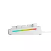 Teclado Gaming Mecânico GLORIOUS GMMK 3 65% Branco — USB com fios, RGB, QWERTY (US)