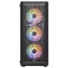 Caixa Gaming ATX Aerocool BEAMBKV2 4 ventoinhas 12cm FRGB Preta