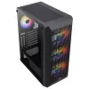 Caixa Gaming ATX Aerocool BEAMBKV2 4 ventoinhas 12cm FRGB Preta