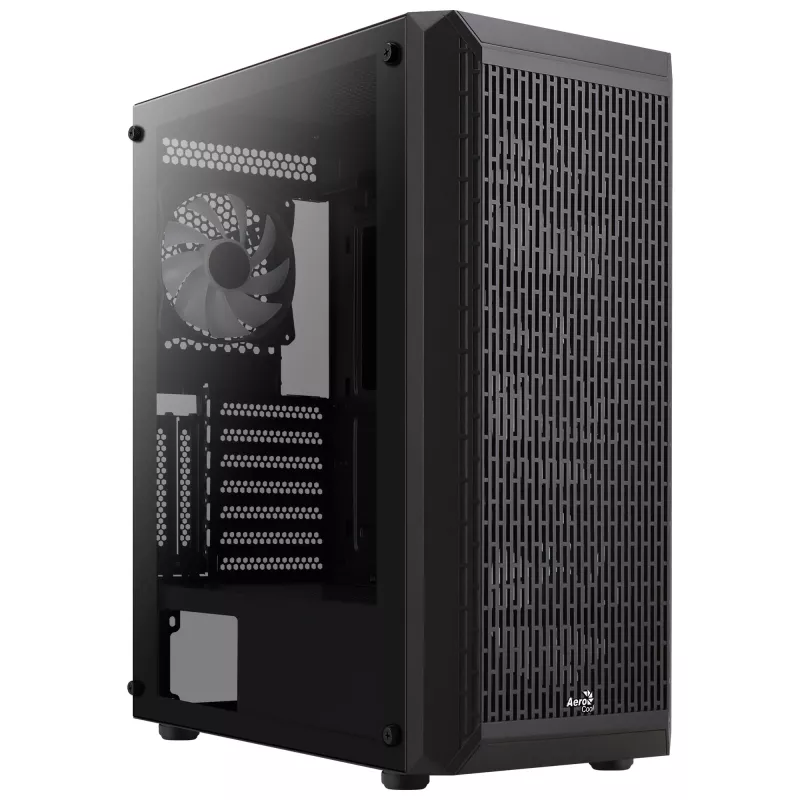 Caixa Gaming ATX Aerocool BEAMBKV2 4 ventoinhas 12cm FRGB Preta