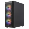 Caixa Gaming ATX Aerocool BEAMBKV2 4 ventoinhas 12cm FRGB Preta