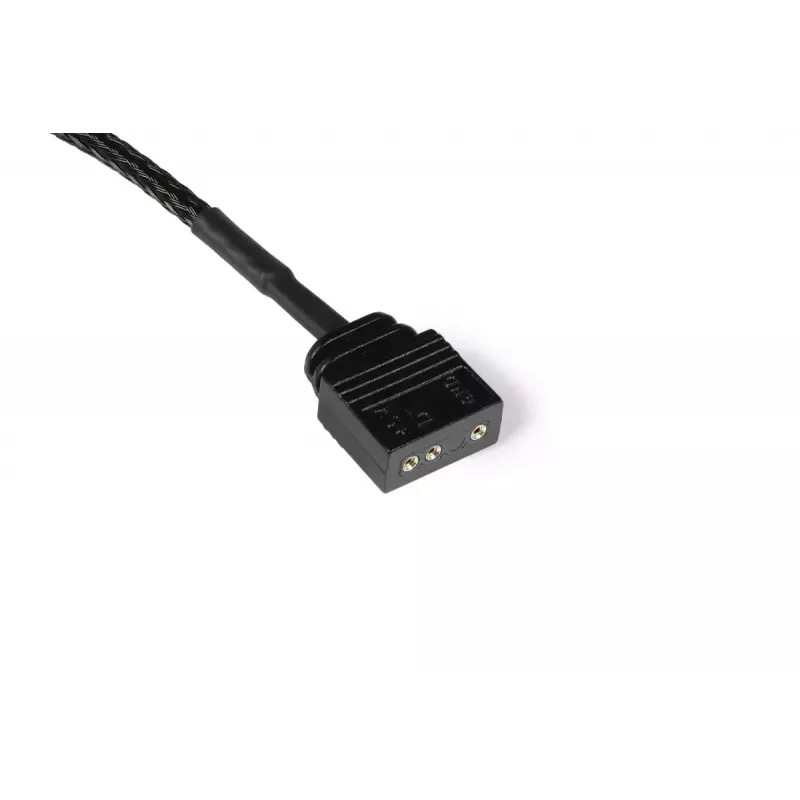 Cabo divisor RGB Alphacool 18710 preto plástico