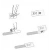 Abraçadeiras Label-the-cable LTC 2530 brancas