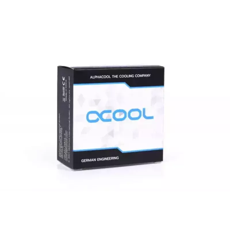 Alphacool Eiszapfen 17594 adaptador a 90°, G1/4 macho para G1/4 fêmea, preto