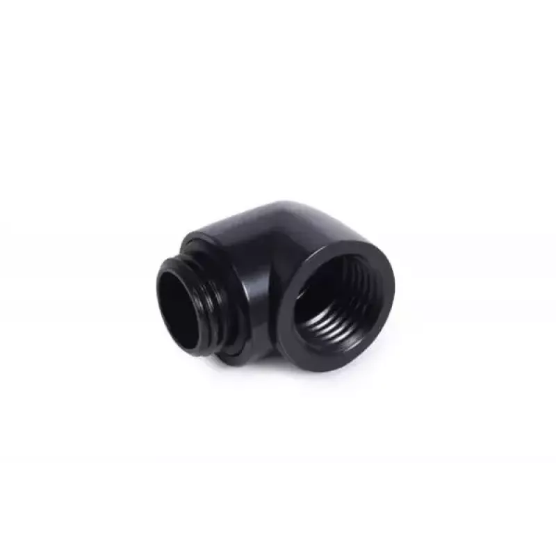Alphacool Eiszapfen 17594 adaptador a 90°, G1/4 macho para G1/4 fêmea, preto
