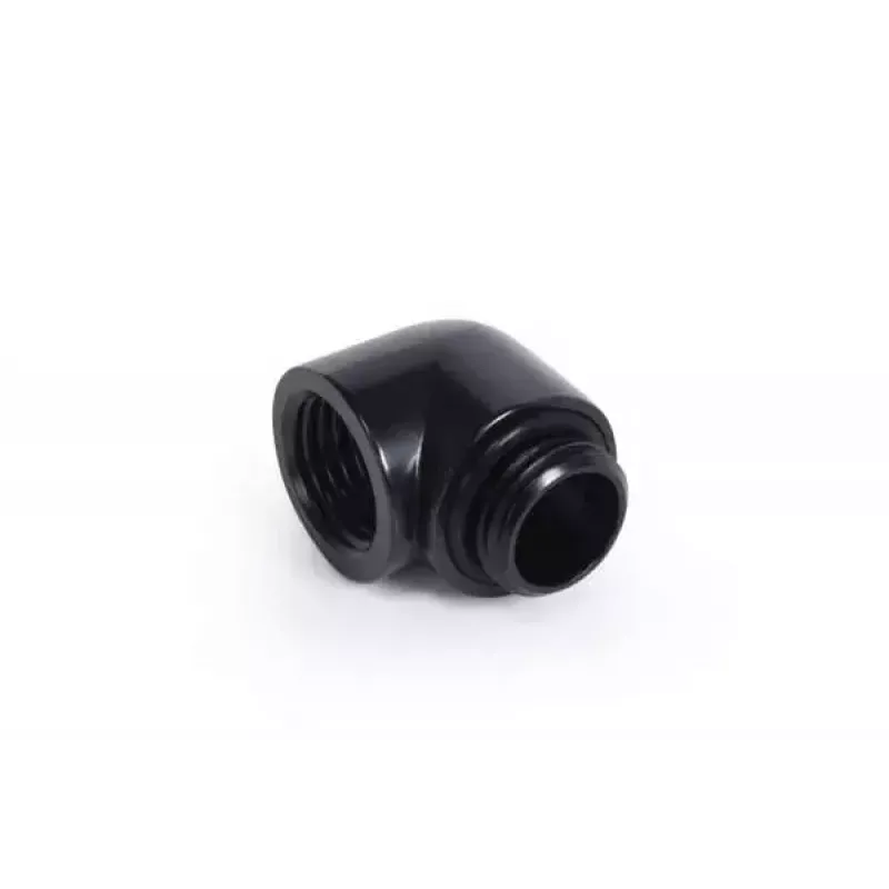 Alphacool Eiszapfen 17594 adaptador a 90°, G1/4 macho para G1/4 fêmea, preto
