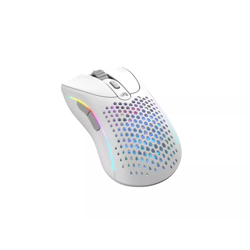 Rato Glorious Gaming Glorious Model D 2 Wireless - branco mate, destro, RF Wireless, 19000 DPI, branco