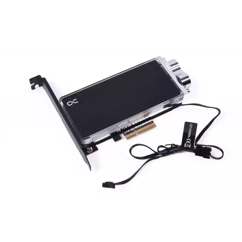 Refrigerador líquido Alphacool Core M.2 NVMe PCIe 5.0 com backplate