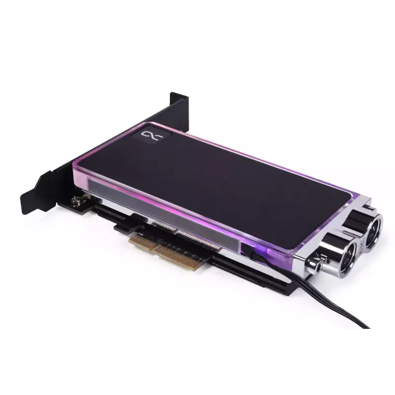 Refrigerador líquido Alphacool Core M.2 NVMe PCIe 5.0 com backplate