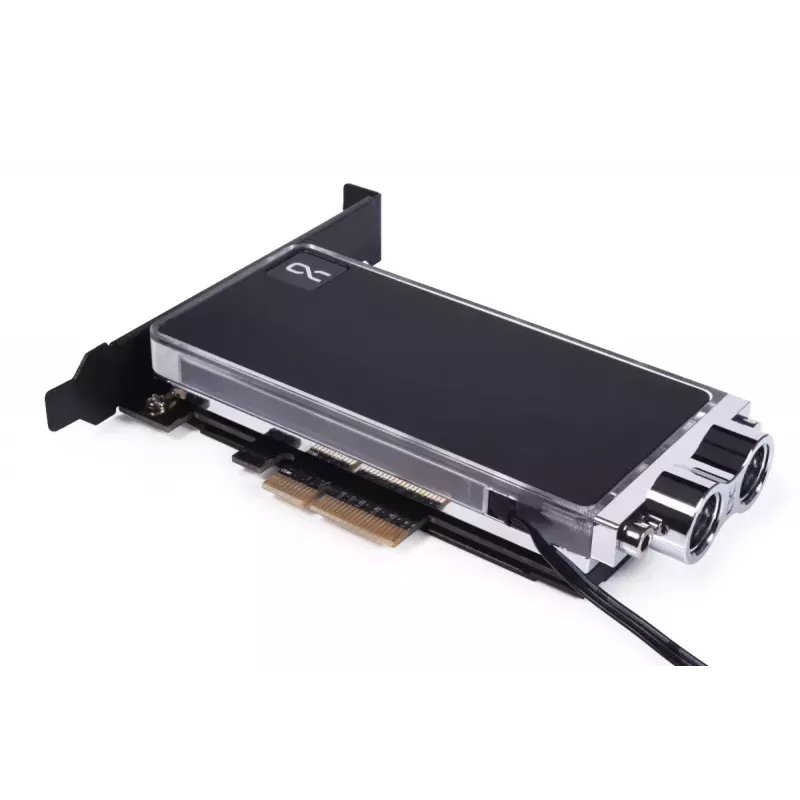Refrigerador líquido Alphacool Core M.2 NVMe PCIe 5.0 com backplate