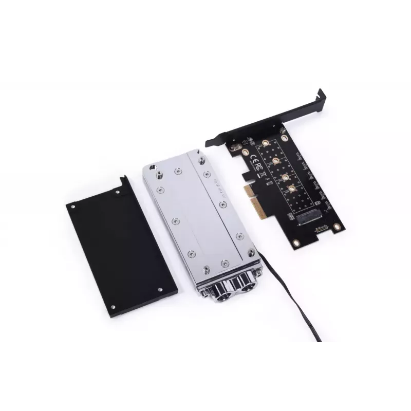 Refrigerador líquido Alphacool Core M.2 NVMe PCIe 5.0 com backplate