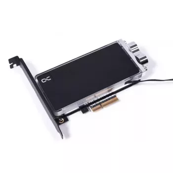 Refrigerador líquido Alphacool Core M.2 NVMe PCIe 5.0 com backplate