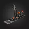 Pedais gaming Asetek 40-010-0000002 — pedais com fio para PC, caixa em alumínio/bronze, preto/laranja/branco
