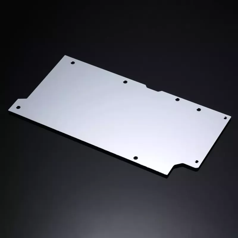 Bloco de água + backplate Phanteks Glacier G40 acrílico cobre cinzento transparente