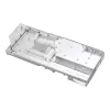 Bloco de água + backplate Phanteks Glacier G40 acrílico cobre cinzento transparente